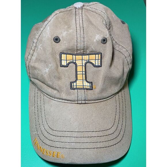 Castaway Other - Tennessee Volunteers  One Size Distressed Orange Logo Clamp Back Ball Cap